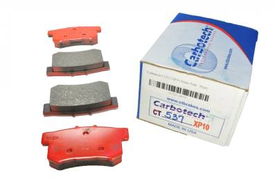 Carbotech Performance Brakes - Carbotech Performance Brakes, CT537-XP10 *custom 12.5mm thickness for Urge rear rotors*