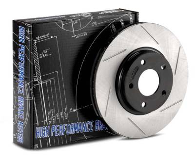 StopTech - StopTech SportStop Slotted Rotors Front Left Scion/ Subaru FR-S / BRZ