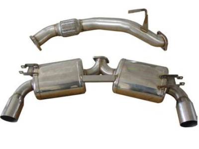 Berk Technology  - Berk 90-99 MR2 Dual 3" Exhaust (BT1068)