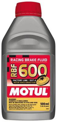 Motul  - Motul RBF 600 - Racing DOT 4 (500mL/ 1.05 US Pint) 