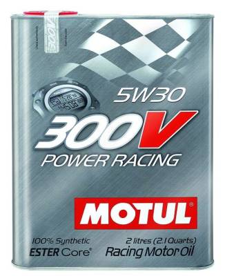 Motul  - Motul 300V POWER RACING 5W30 (2L/ 2.1Quart)
