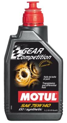 Motul  - Motul GEAR FF COMP 75W140 (LSD) - 100% Synthetic Ester (1L/ 1.05 qt.) OLD PN 101161