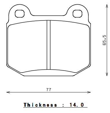 Endless  - Endless MX72 EP291 Brake Pads Rear Mitsubishi Evo / Subaru STI & StopTech ST22 Caliper