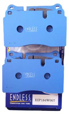 Endless  - Endless W007 EIP184 Brake Pads Rear Ferrari 458 / F430 / Corvette C6 + C7 (CCM) 