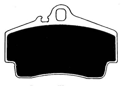 Raybestos - Raybestos ST-43 R738.16 Brake Pads Rear Porsche 