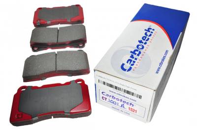 Carbotech Performance Brakes - Brembo Caliper, STi, Corvette C7 Front Brake Pads Carbotech Performance Brakes, CT1001-1521