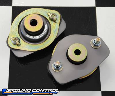 Ground Control  - Ground Control BMW Street Rear Shock Mounts E36 / E46 Coupe & Z4 (Pair)