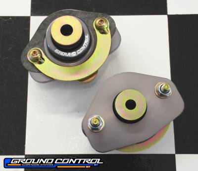 Ground Control  - Ground Control BMW Street Rear Shock Mounts E30, M Coupe, Z3, E36, E46 (Pair)