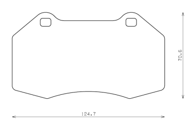 Endless  - Endless MX72 EIP191 Brake Pads Alfa Romeo 4C Front Brake Pads