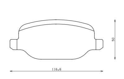 Endless  - Endless MX72 EIP147 Brake Pads Alfa Romeo 4C Rear Brake Pads