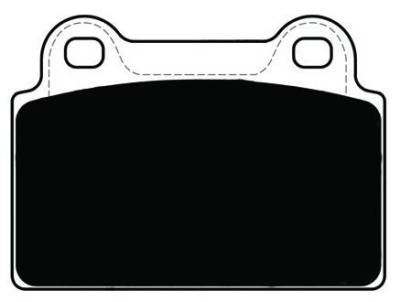 Raybestos - Raybestos ST-43 R1368.15 Brake Pads Rear Mitsubishi Evo X