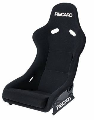 Recaro  - RECARO POLE POSITION N.G. (FIA) Black Velour / White Logo