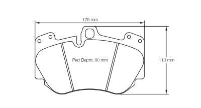 Pagid Racing - Pagid Racing RSC1 (4907-RSC1) Audi R8/A8/S8 + Lamborghini Gallardo/Huracan Ceramic Front Brakes 