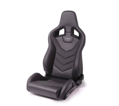 Recaro  - RECARO SPORTSTER GT WITH SUB-HOLE (LEFT SIDE) - LEATHER BLACK CARBON WEAVE