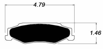 Raybestos - Raybestos ST-43 R732.16 Brake Pads Rear (C5 & C6 Base) 