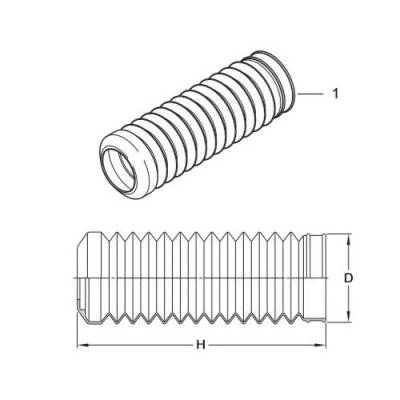 Ohlins - Öhlins Ohlins Dust Boot Bellows