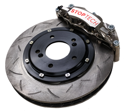 StopTech - StopTech Replacement 309x32mm C43 CBK Slotted AeroRotor Ring w/Race HW (Left Side) 31.H3B.0E71.87