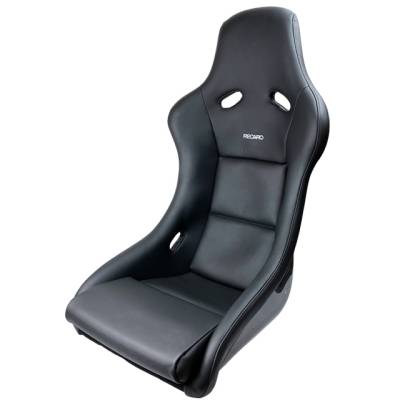 Recaro  - RECARO POLE POSITION N.G. (FIA) Black Leather / Silver Logo