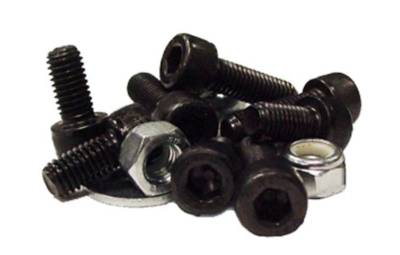 Sparco  - Sparco Side Mount Seat Hardware Kit (Black Zinc) 