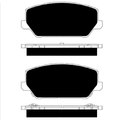 Porterfield - Porterfield AP2211 R4-E (Endurance) Brake Pad - Hyundai Veloster N (Front) 