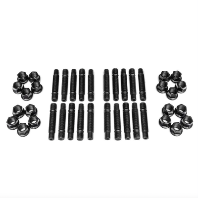 Apex Wheels - APEX 75mm M14x1.5 Porsche 5 Lug Hex Head Stud Kit - Black