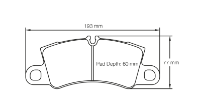 Pagid Racing - Pagid Racing RSC1 (4581-RSC1) Ferrari F8 Tributo / 488 / 488 Pista / 458 Speciale (Rear) *Carbon Caeramic Only* 