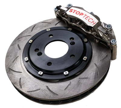 StopTech - StopTech Replacement 309x32mm C43 CBK Slotted AeroRotor Rings w/Street HW (Left & Right Side) 31.H3B.0E71.99+31.H3B.0E72.99
