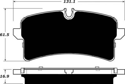 Porterfield - Porterfield R4-S AP1780 Brake Pad