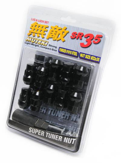 Muteki - Muteki SR35 Black 16 Lugs 4 Locks