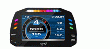 AiM Sports - AiM MXS v1.3 Dash Logger + GPS Module 1.3M Cable