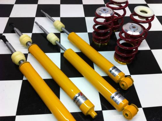 Ground Control  - Ground Control COMPLETE COILOVER KIT, BMW E36 - STREET KIT