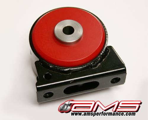 AMS EVO X / Ralliart Front Lower Motor mount insert - Red/Race