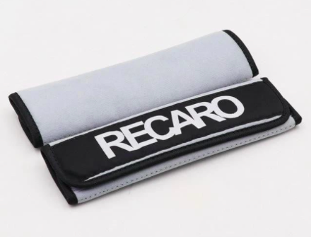 Recaro  - Recaro Branded Harness Pads White