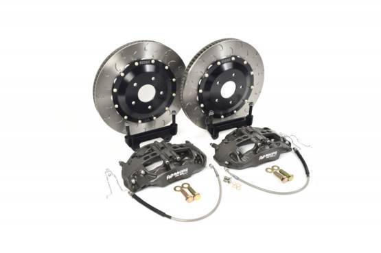 AP Racing - AP Racing by Essex Radi-CAL Competition Brake Kit (Front 9668/372mm)- Lancer Evo VIII-IX