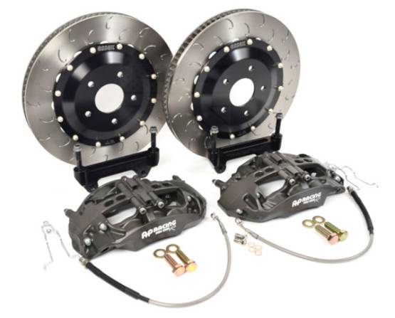 AP Racing - AP Racing by Essex Radi-CAL Competition Brake Kit (Front CP9668/372mm)- C6 Corvette