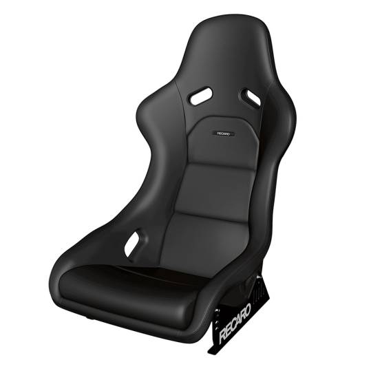 Recaro Pole Position ABE Seat - Carbon Shell / Black Leather