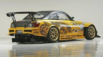 J's Racing Carbon 3D GT Wing Type-1 1600mm - Honda S2000 00-09
