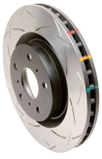 Disc Brakes Australia - DBA T3 4000 Series - T-Slot Uni-Directional Slotted Rotor Challenger Hellcat **PAIR**