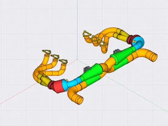 Dundon Motorsports  - Dundon Motosports 996 GT3 Street Header/Crack Pipe Power Package