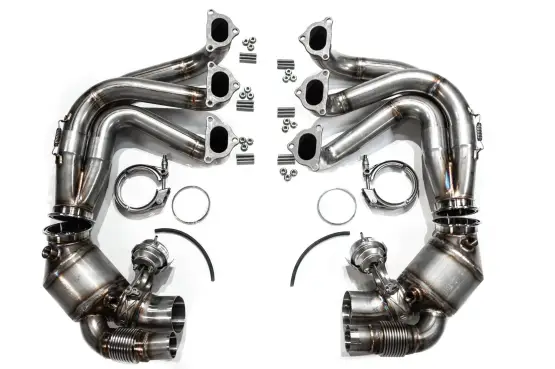 Dundon Motorsports  - Dundon Motorsports 997.1 GT3 Long Tube Street Header Exhaust System