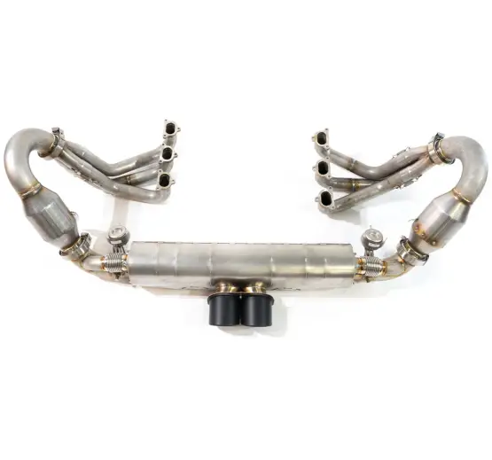 Dundon Motorsports  - Dundon Motosports Street Header / Lifetime Muffler Power Package (2007-2008 997.1 GT3)