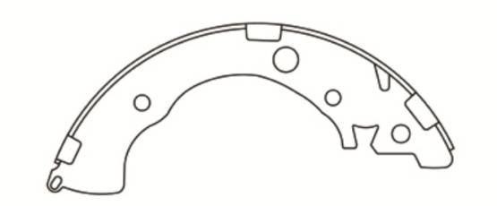 Porterfield - Porterfield R4 SHOE913 Brake Shoes Honda Fit