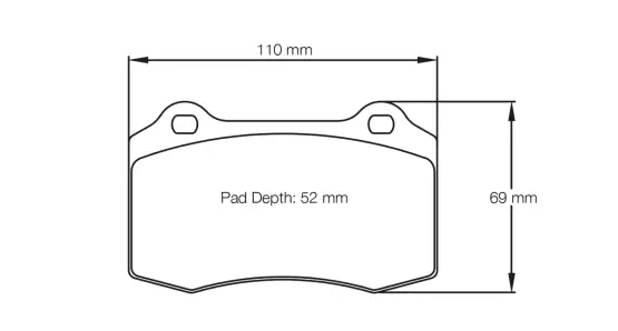 Pagid Racing - Pagid Racing RSL 29 Endurance - 1408 (1408-29)