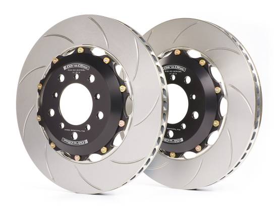 Girodisc - Girodisc A2-012 Rear 2-Piece Rotors for E46 BMW M3 (REQUIRES PAD MODIFICATION)