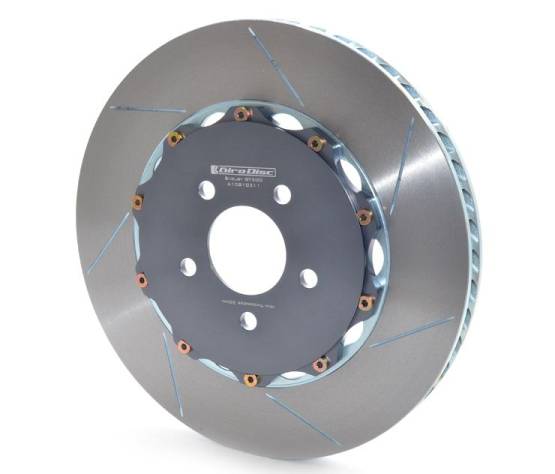 Girodisc - Girodisc A1-081 Ford Mustang GT w/ Brembo Upgrade 2011+ Front 2pc Floating Rotors