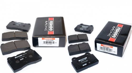 Ferodo  - Ferodo DS2500 Front and Rear Brake Pads EVO X (FCP1334H and FCP4168H)