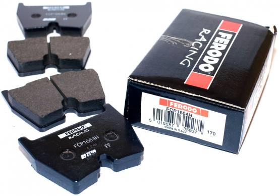 Plaquettes De Frein Ferodo FCP1664H DS2500 - Haute Performance - Carbone - Pour Circuit (Non Homologué Route)