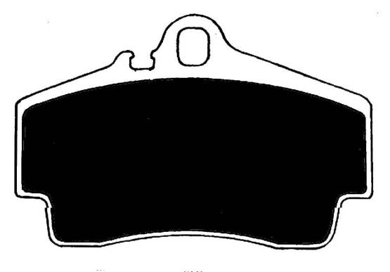 Raybestos ST-47 RC738 Brake Pads Rear Porsche 