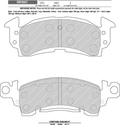 Ferodo  - Ferodo DS2500 FRP3057H - Image 3