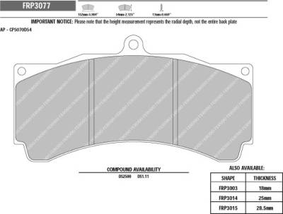 Ferodo  - Ferodo DS2500 FRP3077H - Image 3